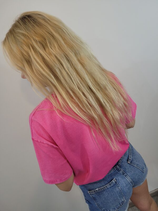 T-shirt Mini Mini różowy 3